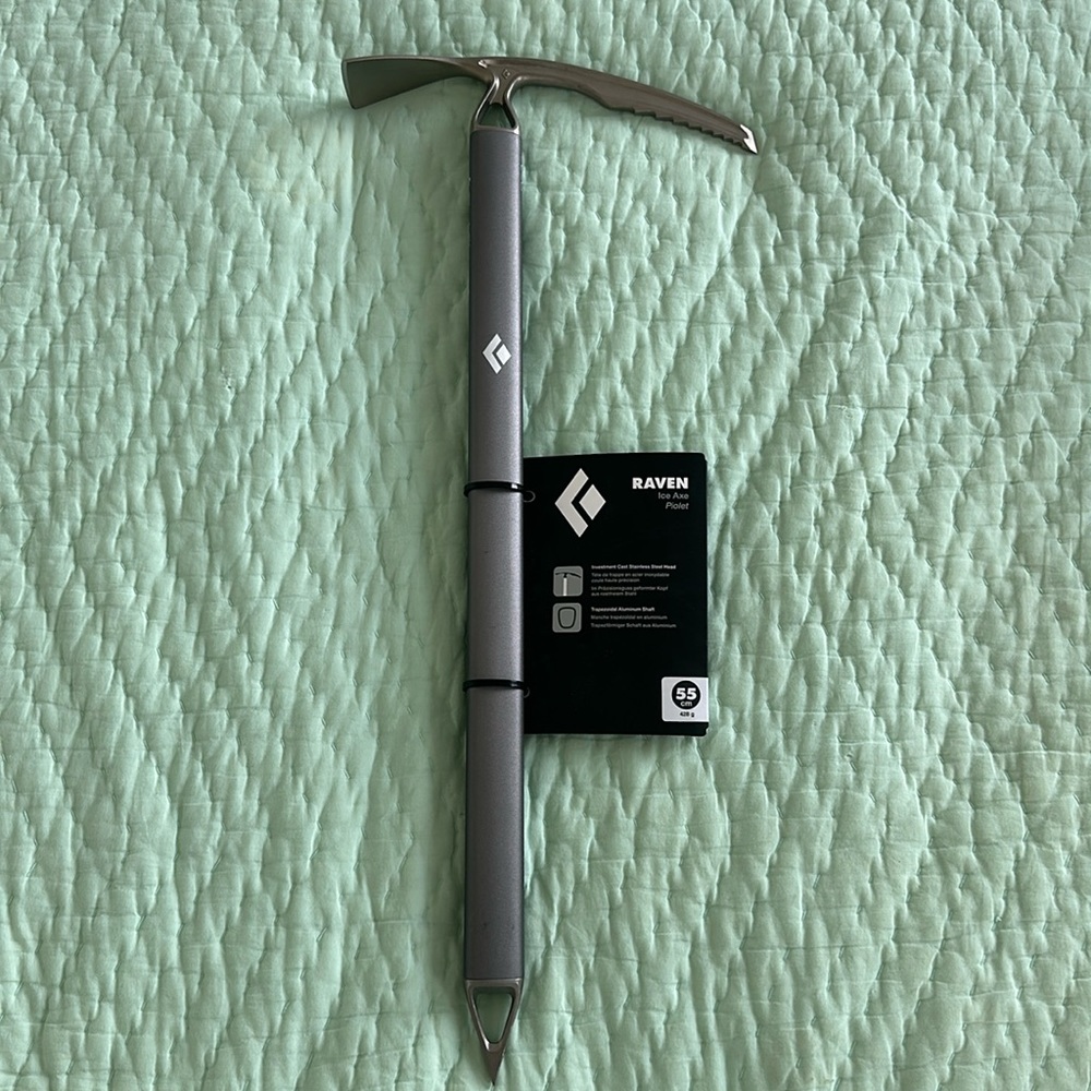 Black Diamond 55cm Ice Axe - BRAND NEW NEVER USED
